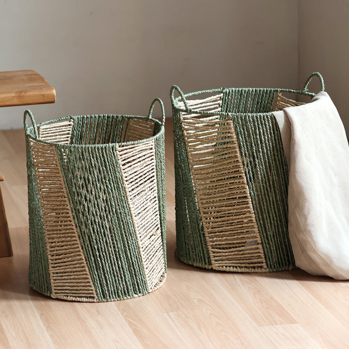 Handcrafted storage basket Stornfield