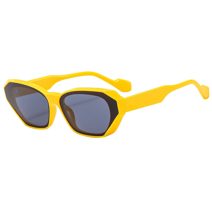 Women trendy polygonal sunglasses Stornfield