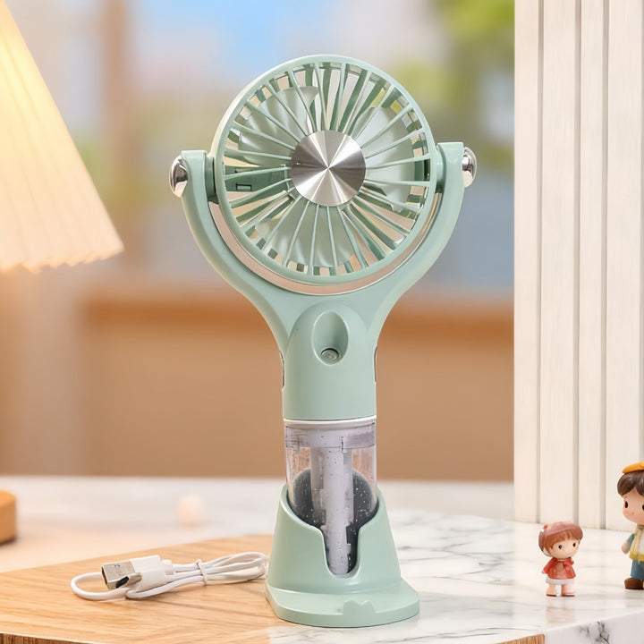 Women's Mini Mist Fan with USB Connection Stornfield