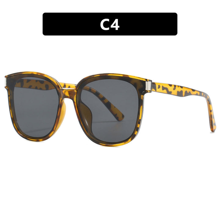 Women's stylish sunglasses with high-quality, transparent plastic frame Stornfield