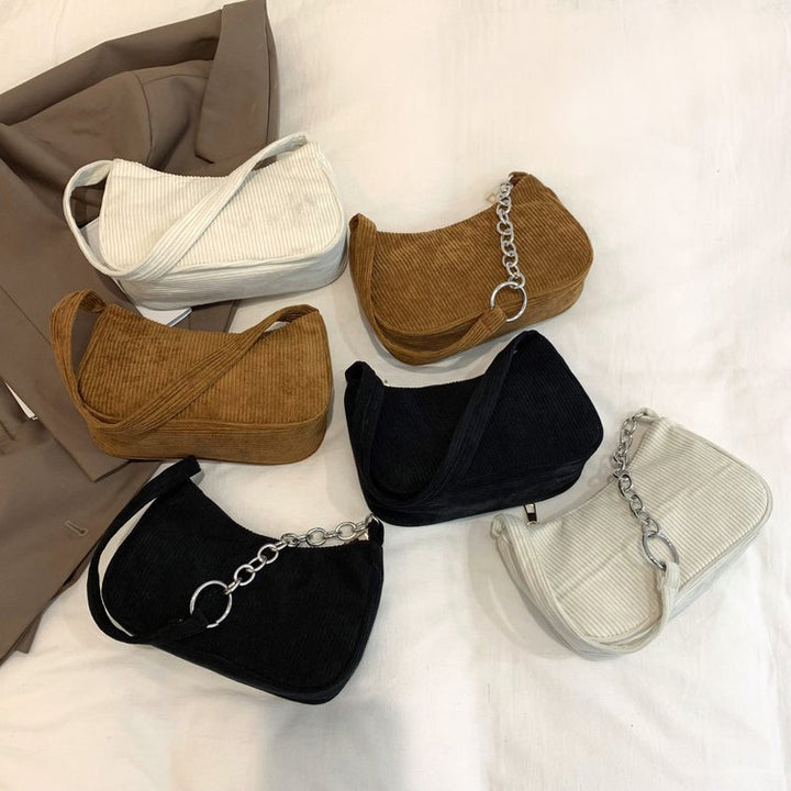 Fashionable Cord Handbag Stornfield