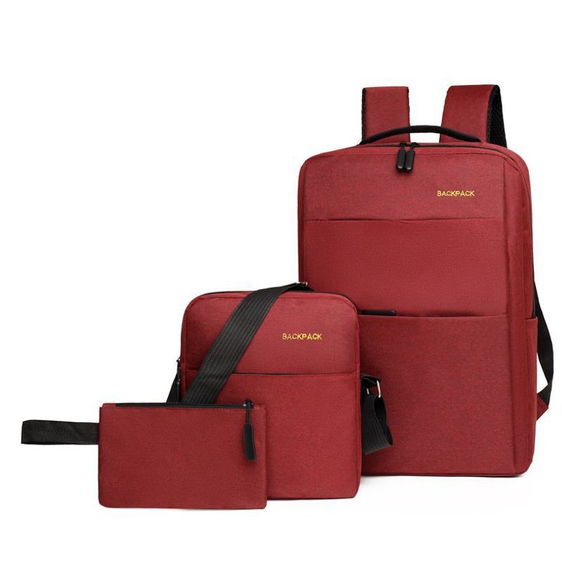 Versatile Three-Piece Travel Backpack Set Stornfield