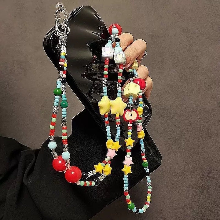 Colorful Beaded Eyewear Holder Chain Stornfield