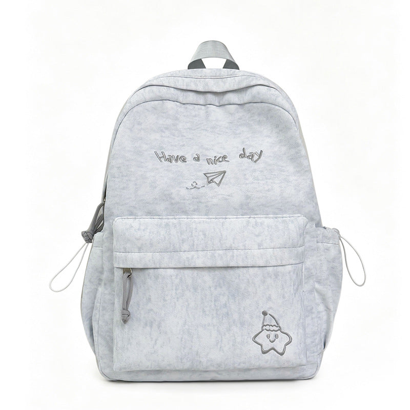 Multi-Functional Emblazoned Casual Backpack Stornfield