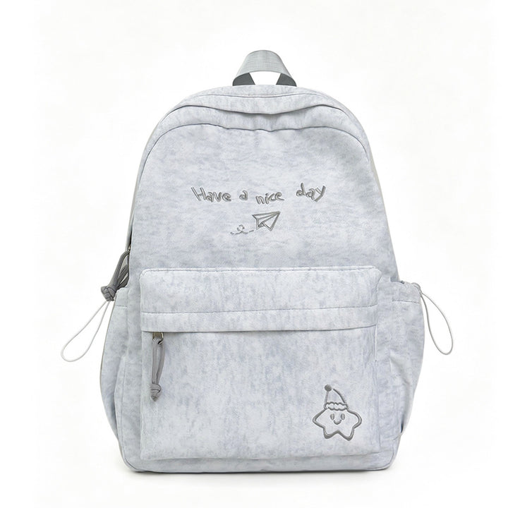 Multi-Functional Emblazoned Casual Backpack Stornfield