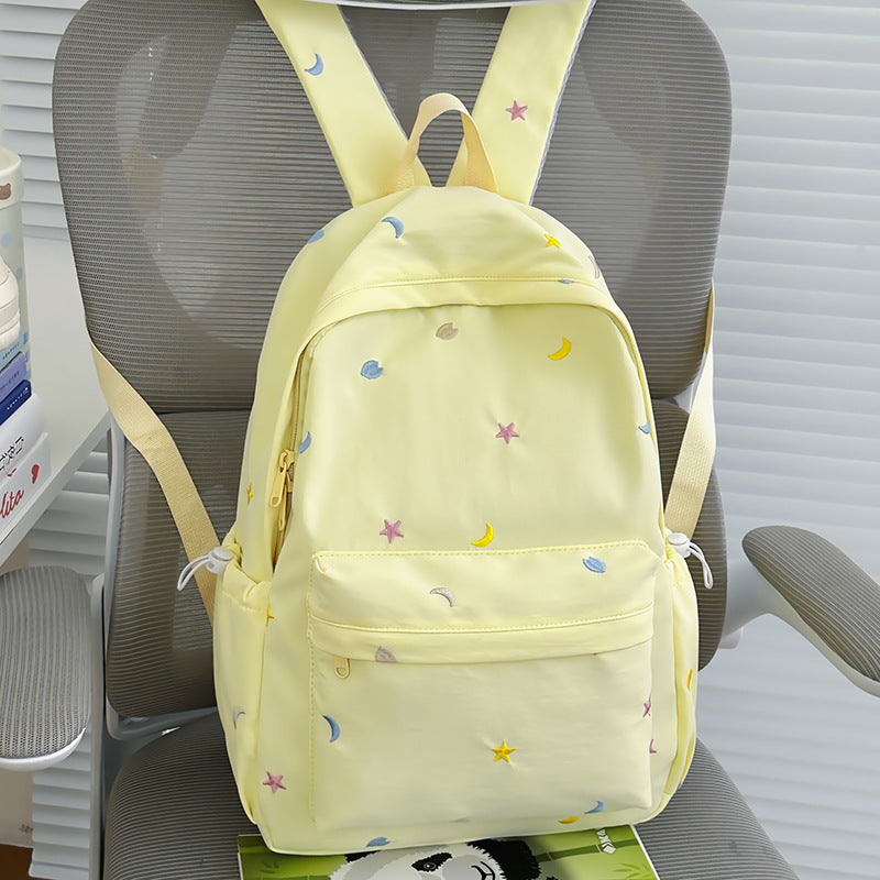 Embroidered Moon and Star Backpack Stornfield