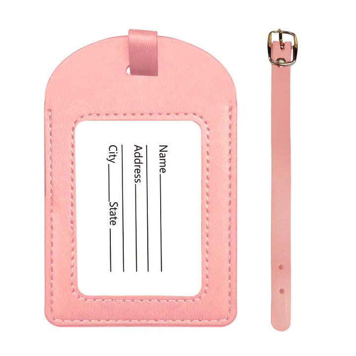 Women's high-quality and durable leather luggage tag Stornfield