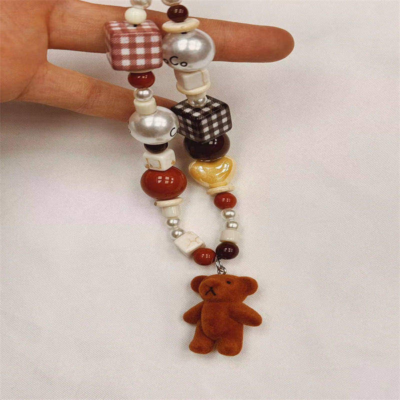 Decorative Beaded Phone Charm Stornfield 1790135442
