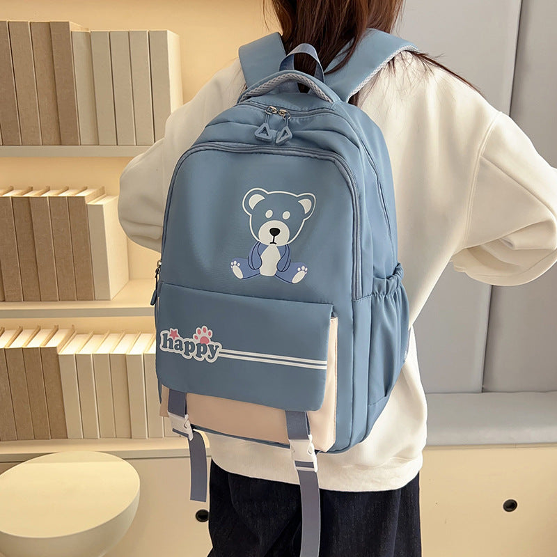 School backpack with cute bear motif Stornfield