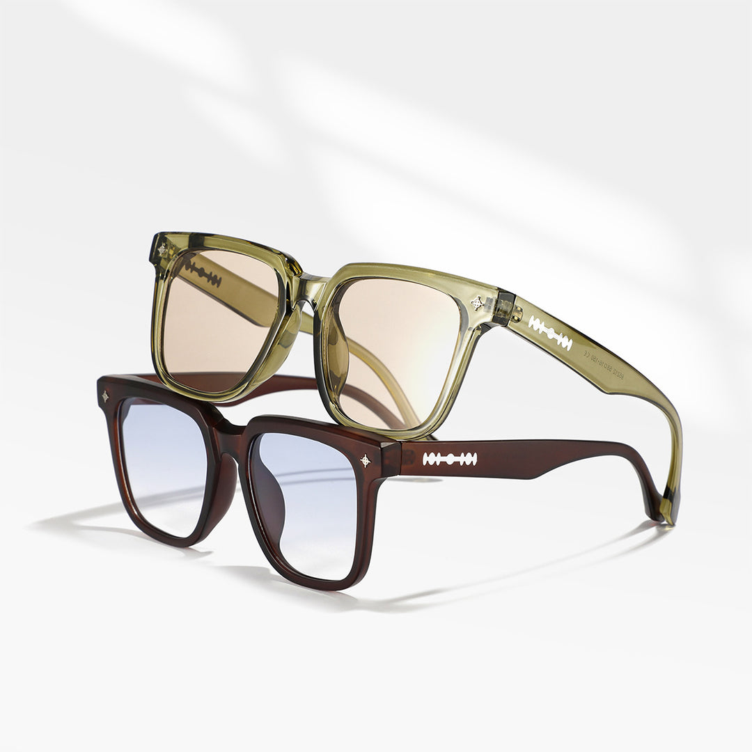 Women's Fashion Square Sunglasses with Stylish Tortoise Shell Design Stornfield