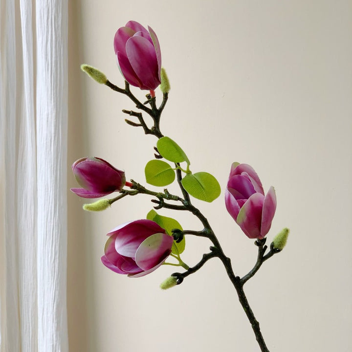 Decorative Faux Magnolia Branch