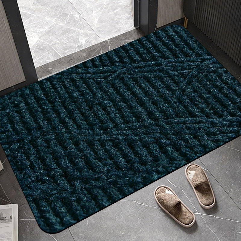 Plush Textured Door Mat