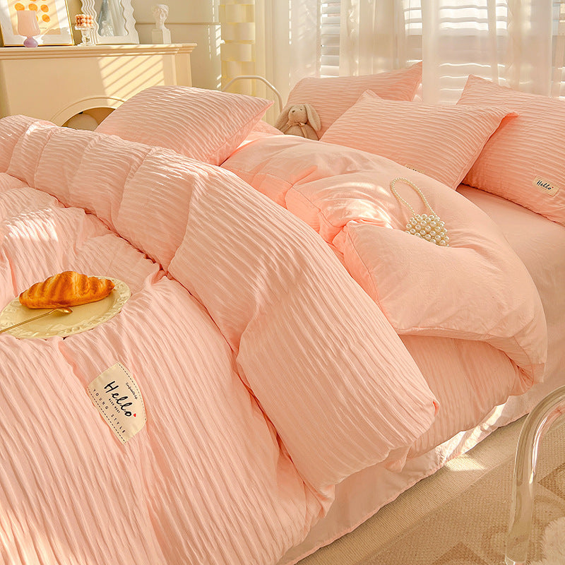 Luxurious Textured Bedding Set