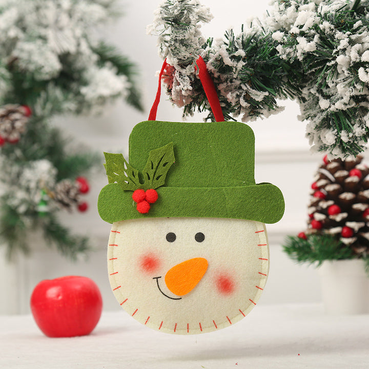 Cute Christmas gnome with gift sack Stornfield