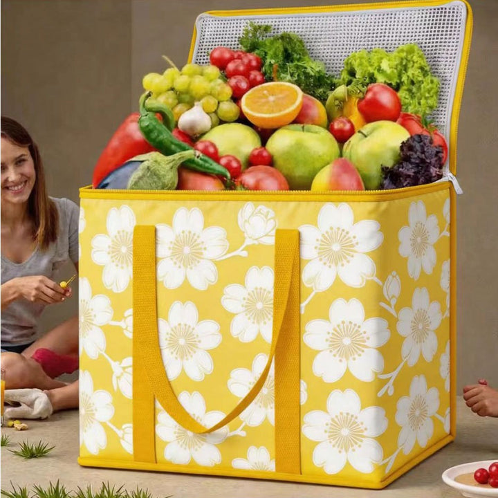 Insulated shopping bag with large volume Stornfield