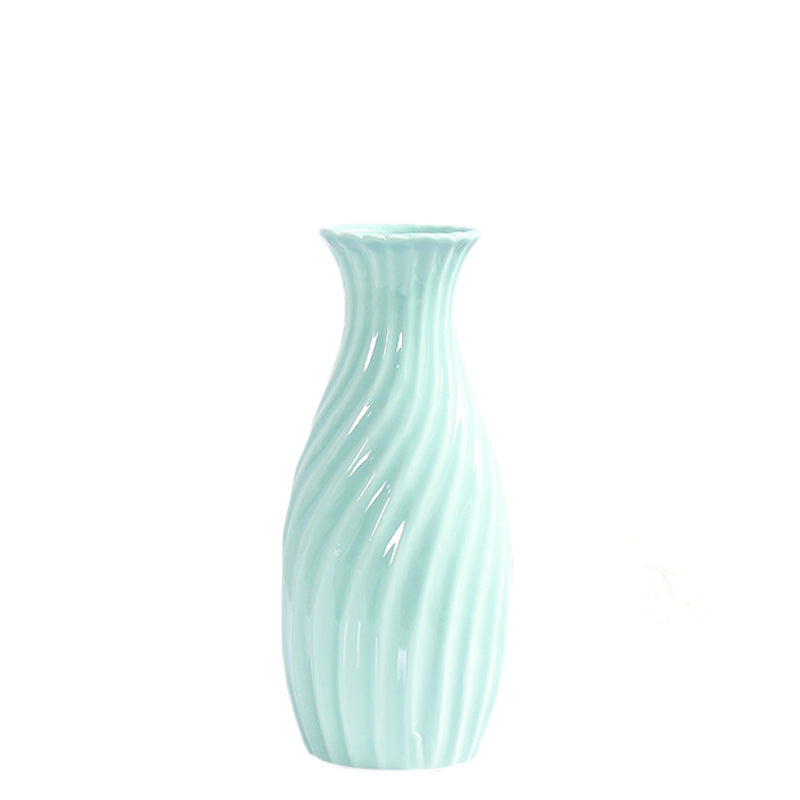 Decorative Spiral Ceramic Flower Vase Stornfeild