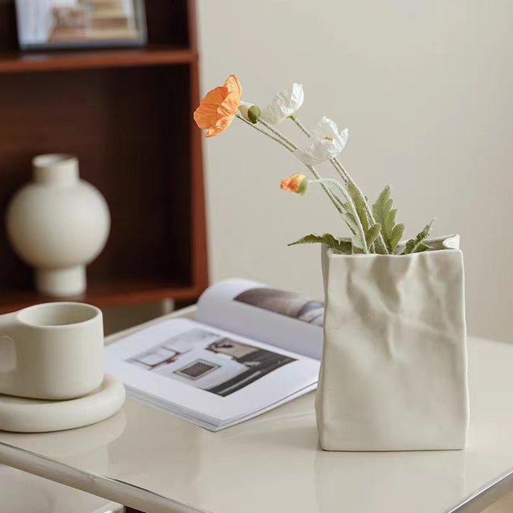 Modern Textured Ceramic Vase