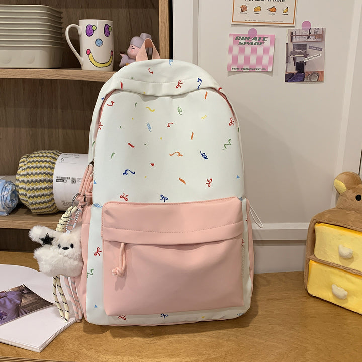 Playful Patterned Backpack Stornfield