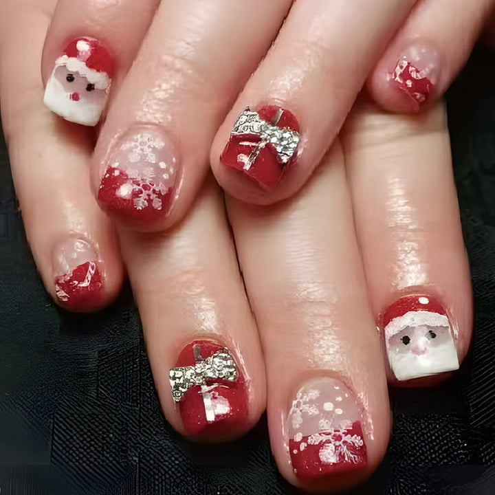 Festive Christmas Nail Art Extensions Stornfield
