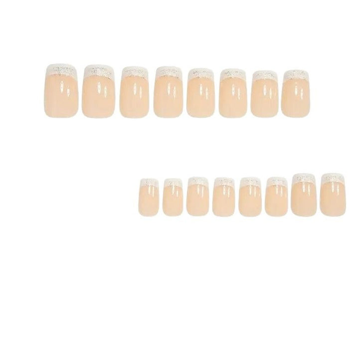 Classic French Tip Nail Art Stornfield