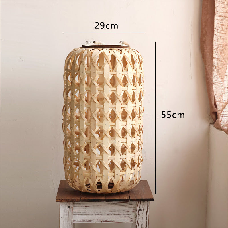 Handcrafted lantern in natural design Stornfield
