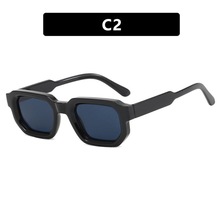 Women geometric sunglasses with fashionable high-gloss frame Stornfield