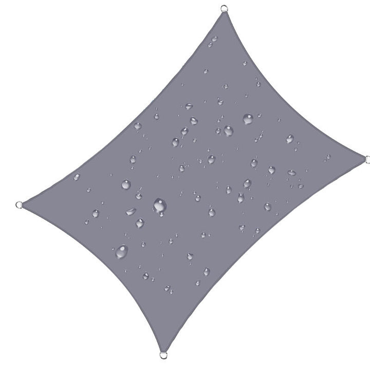 Heavy-Duty Waterproof Sun Shade Sail Canopy with Reinforced D-Rings Stornfield