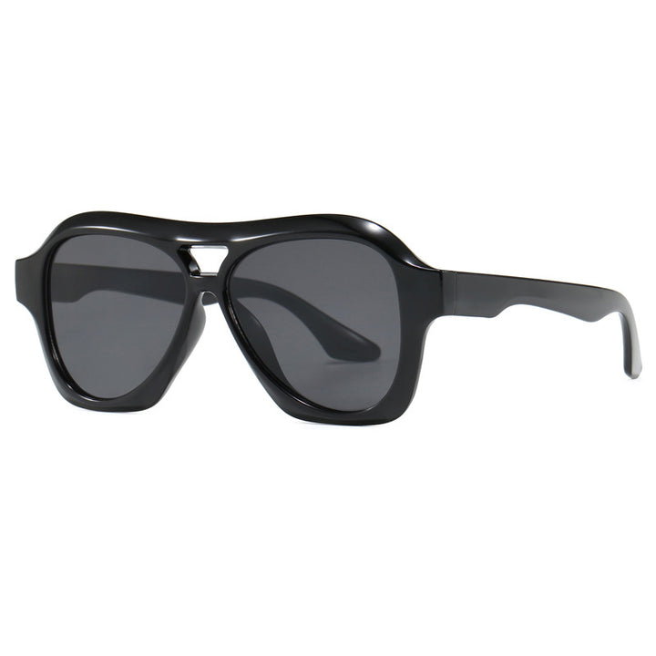 Ladies fashionable sunglasses in innovative design with wide frame Stornfield
