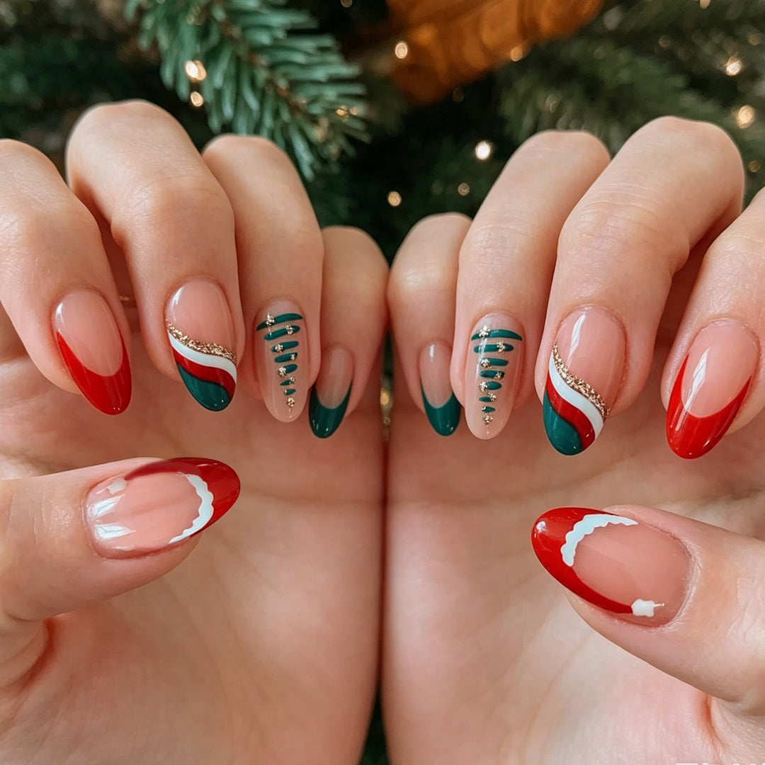 Festive Holiday Nail Art Enhancements Stornfield 1789915667