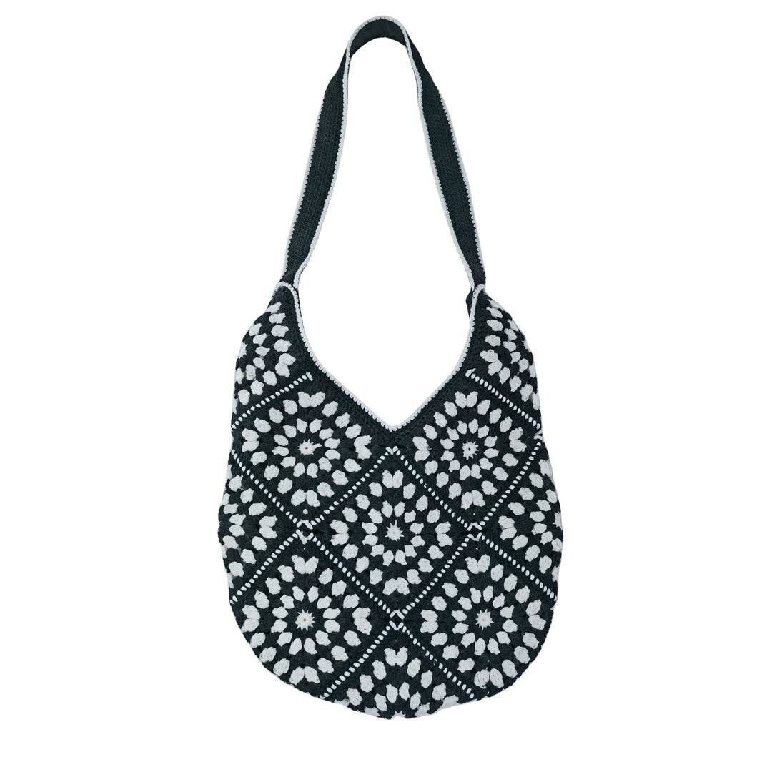 Handmade shoulder bag with unique pattern Stornfield