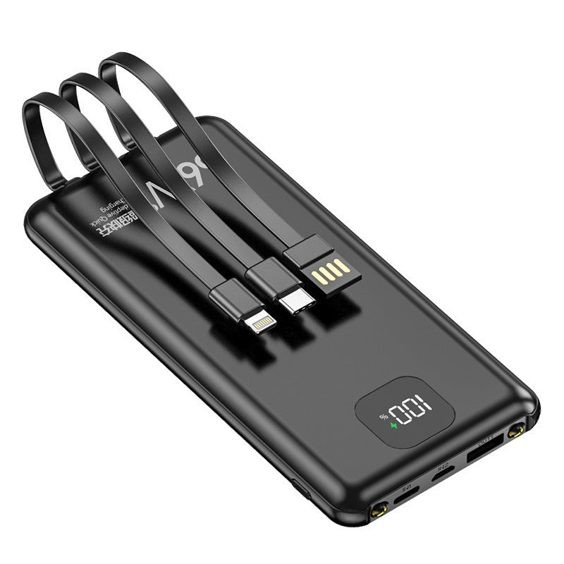 Compact power bank with integrated fast charging ports Stornfield
