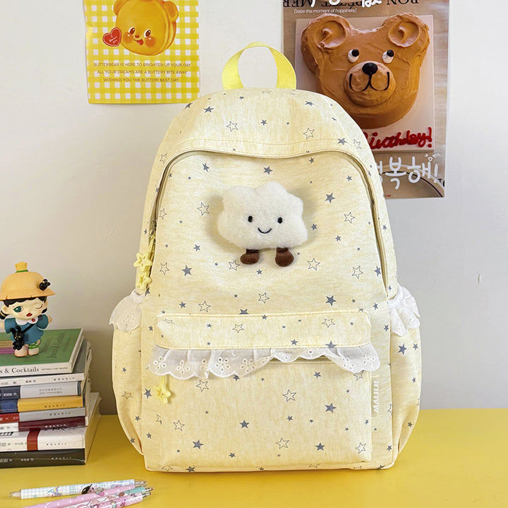 Fun and Playful Cloud Character Backpack Stornfield