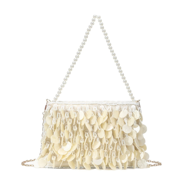 Decorative Shell Fringe Handbag