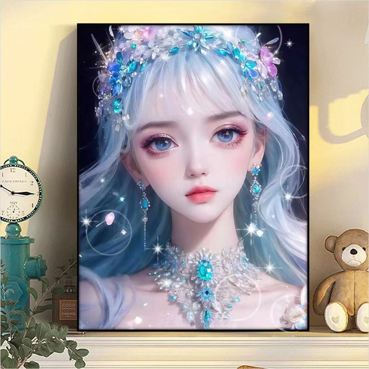 Fantasy Character Portrait Canvas Art Print Stornfield