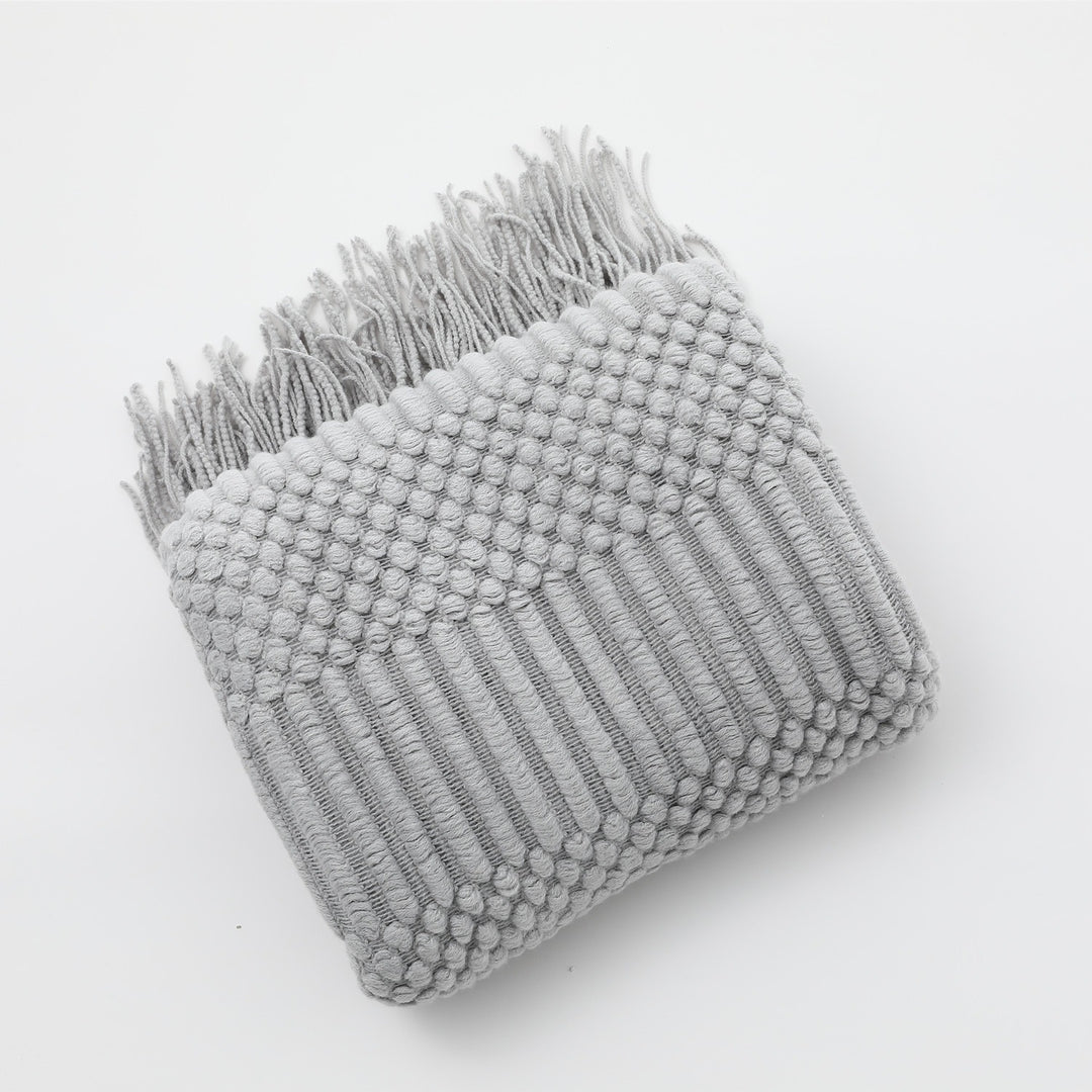 Textured Decorative Throw Blanket