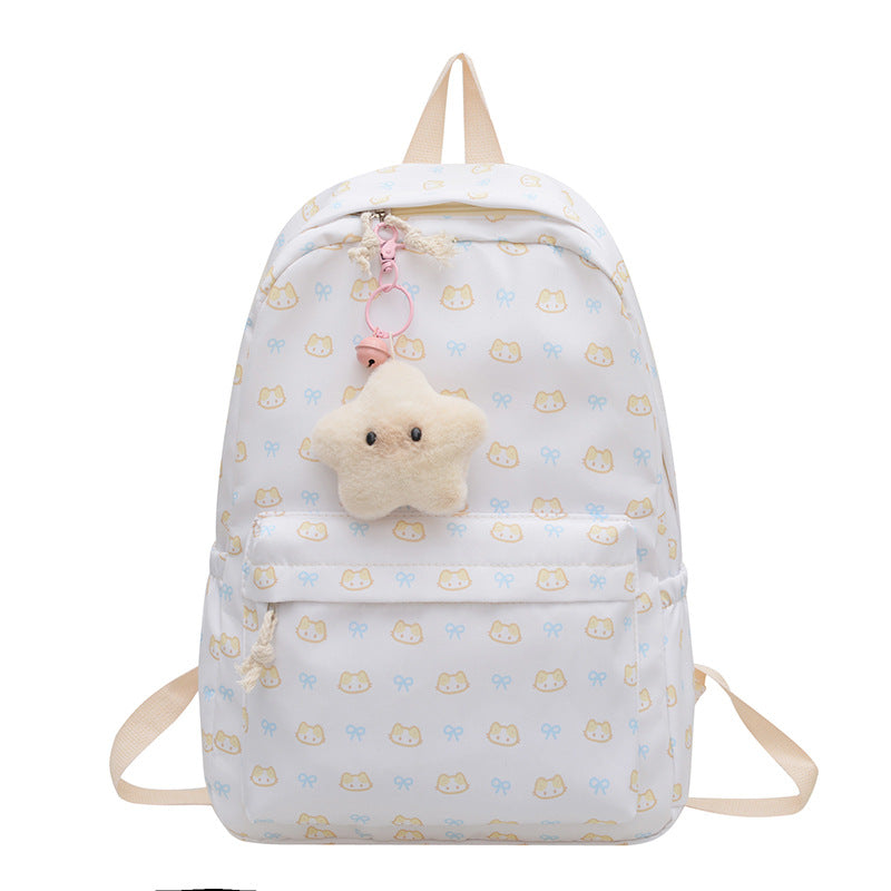 Playful Animal Print School Backpack Stornfield