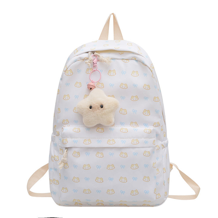 Playful Animal Print School Backpack Stornfield