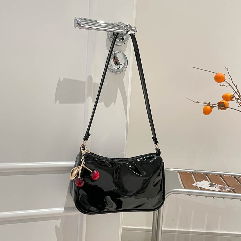 WoGlossy Textured Handheld Crossbody Bag Stornfield