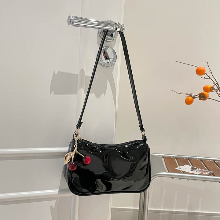 WoGlossy Textured Handheld Crossbody Bag Stornfield