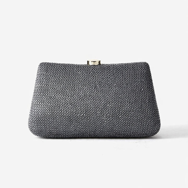 Textured Knit Evening Clutch