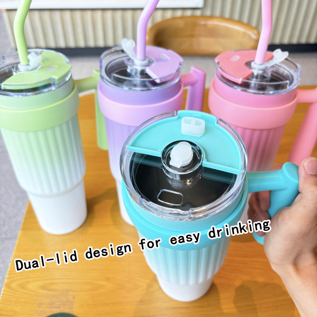 Ladies multifunctional drink bottle with practical carrying handle Stornfield