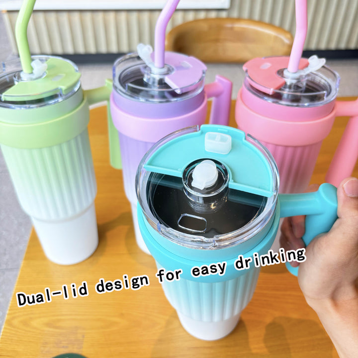 Ladies multifunctional drink bottle with practical carrying handle Stornfield