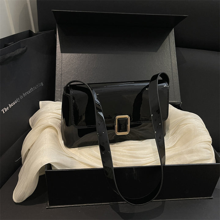 Elegant Patent Leather Handbag