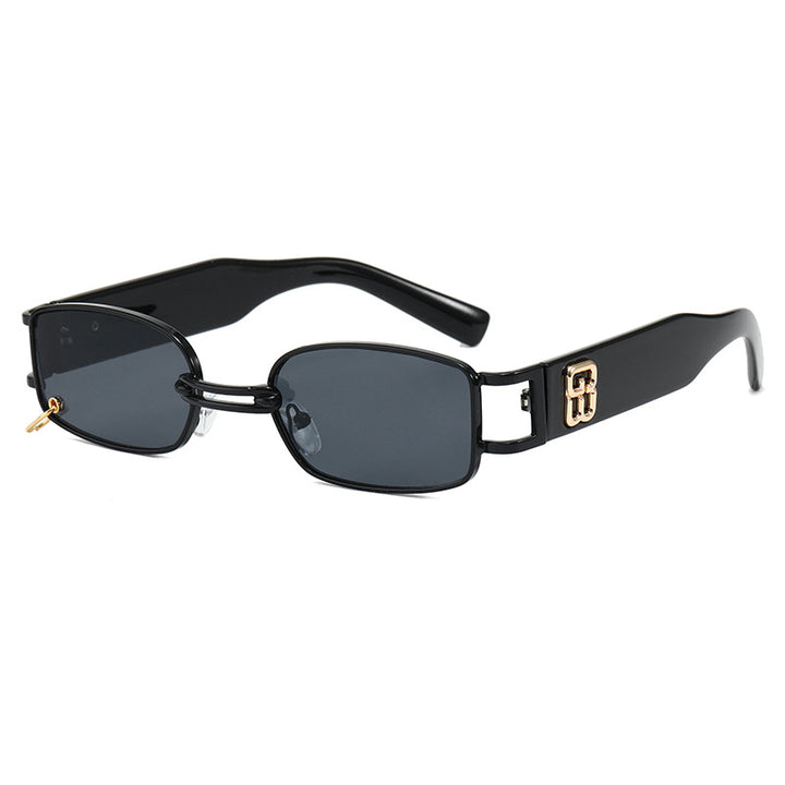 Fashionable sunglasses with unique rectangular frame Stornfield