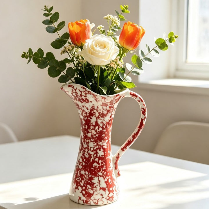 Decorative Floral Pitcher Stornfeild
