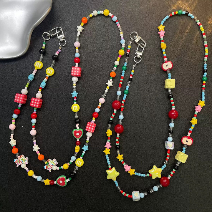 Colorful Beaded Eyewear Holder Chain Stornfield