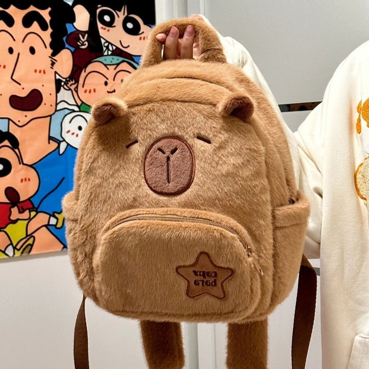Plush Backpack in Bear Style Stornfield