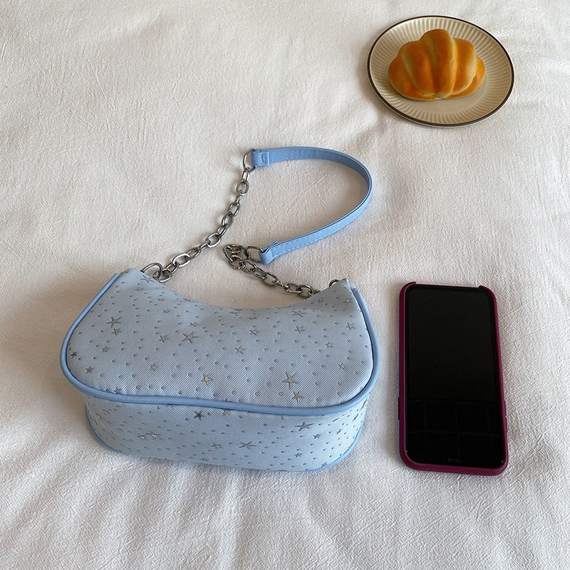 Starry Patterned Evening Handbag