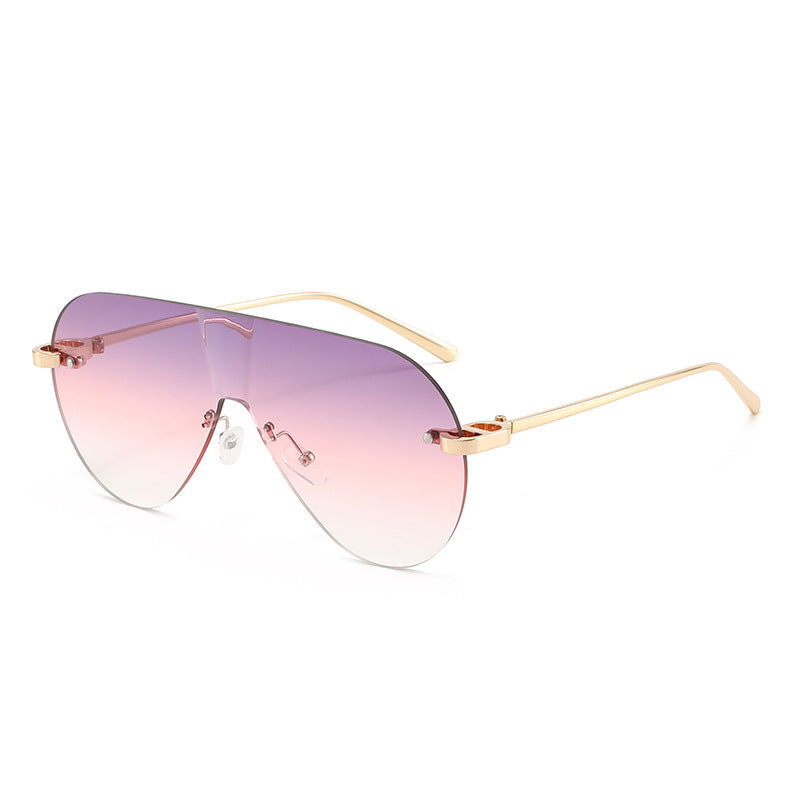 Ladies Oversized Sunglasses in Modern Aviator Style Stornfield