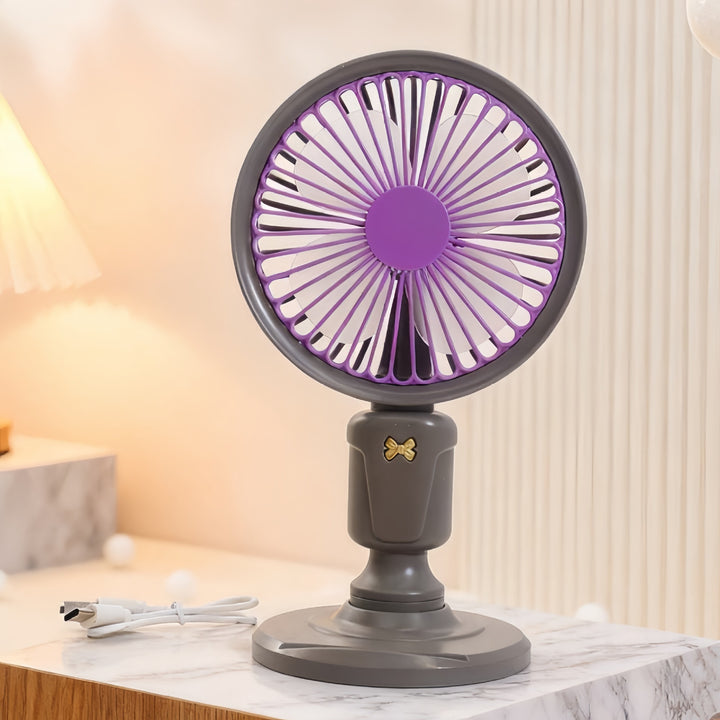 Ladies Portable Table Fan in Playful Design Stornfield